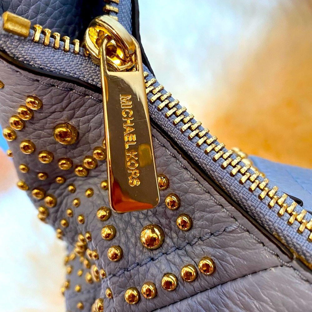 Michael Kors ARIA Studded Handbag - Picture 3 of 9